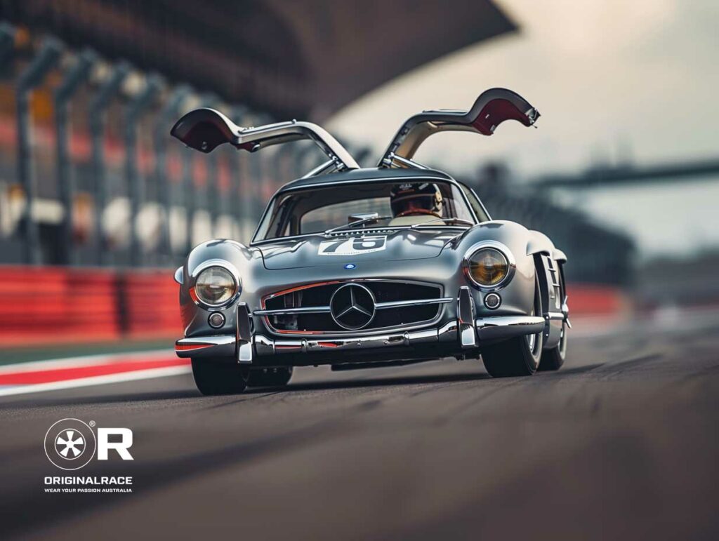 mercedes benz s 300sl racing gullwing web