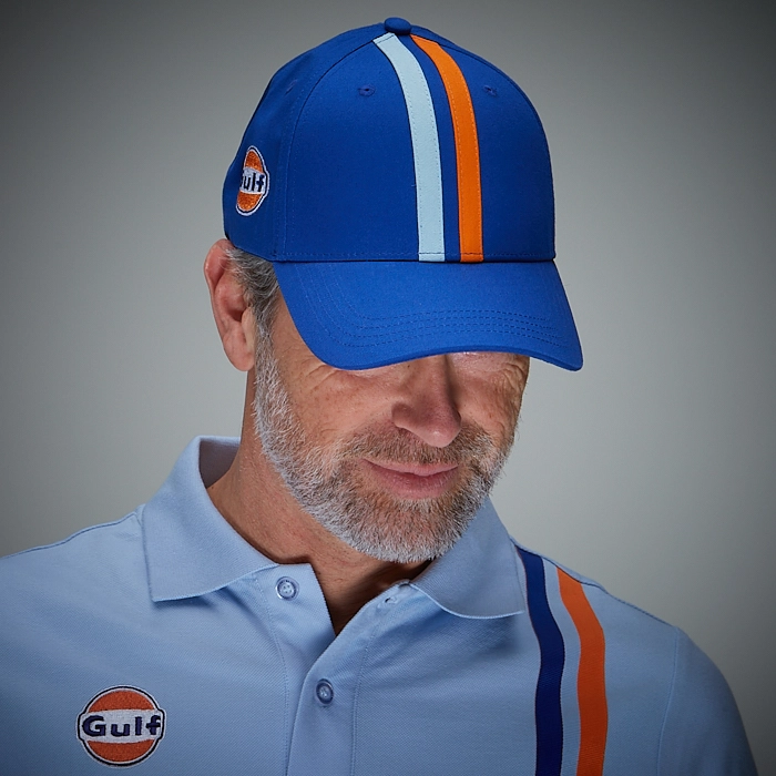 Gulf Stripe Cap - Blue - Image 3