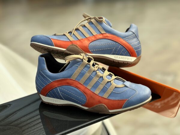 Gulf Leather Driving Shoes -Sky